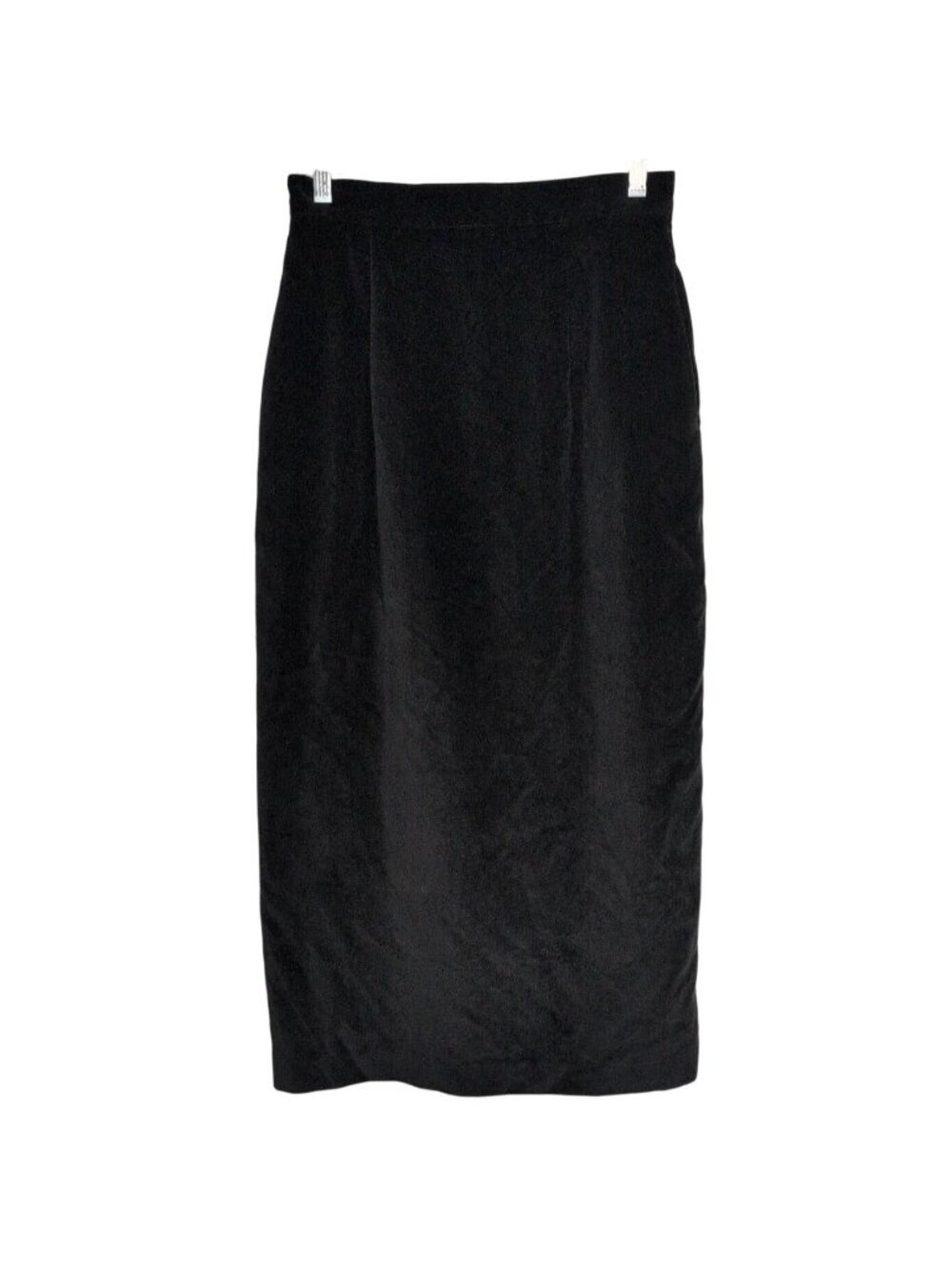 Vintage Calvin Klein Velvet Maxi Skirt Womens Size 10 Grunge Whimsigoth Pencil